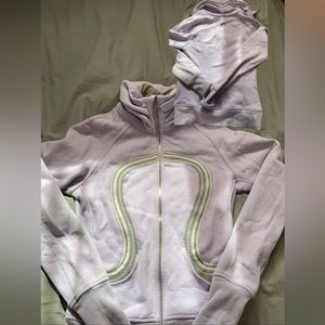 purple lulu lemon sweater , size 4